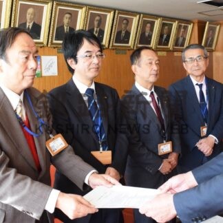 釧路市予算に要望　共産党議員団【釧路市】(2023-12-15)