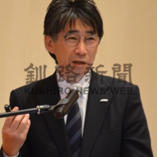 「半導体産業、国際連携」　ラピダス・清水氏が講演【釧路市】(2023-12-28)