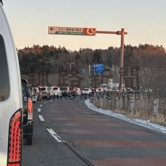 トラックと乗用車衝突　７０代男性ヘリで搬送【厚岸】(2023-12-20)