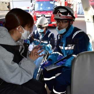 通訳アプリで意思疎通　東部消防組合釧路消防署【釧路町】(2023-12-15)