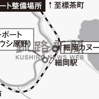細岡カヌーポート再整備　１月から代替発着場着手【釧路】(2023-12-30)