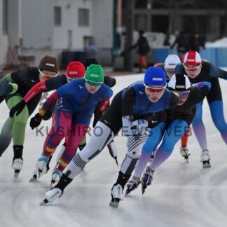 競技力向上へ釧路合宿　道スケート連盟【釧路市】(2023-12-07)