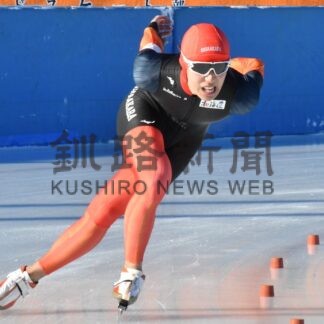 宮坂（別海上西春別出）1500で優勝　全国高校スピード(2024-01-29)