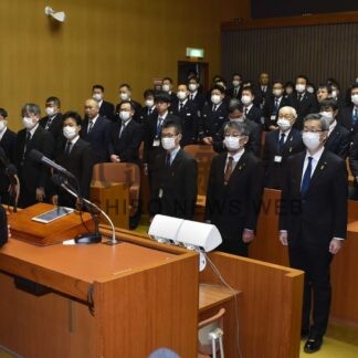 「防災・減災対策を強化」　根室市役所で年頭訓示【根室】(2024-01-05)