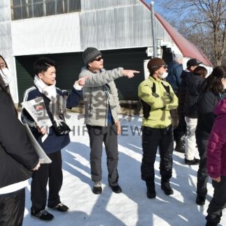 標茶高生が自然ガイド実習【鶴居、標茶】(2024-01-22)