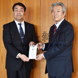 中標津町農協が日赤に100万円寄付　能登半島地震義援金【中標津】(2024-03-19)