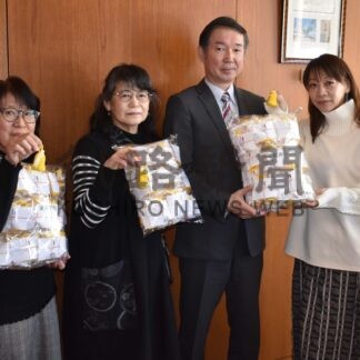 交通安全、高校合格願う【鶴居、中標津】_1(2024-03-30)