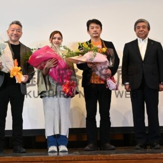 「シサム」完成、今秋公開　上映会に町民ら３００人【白糠】(2024-04-01)