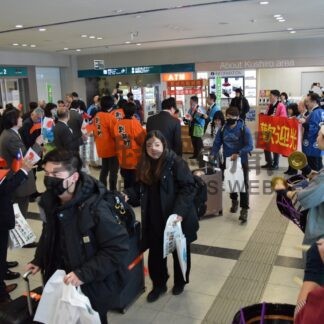 釧路空港乗降客数１１７６人に　台湾の国際チャーター便【釧路市】(2024-03-21)