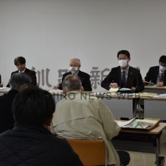 現職陣営のみ出席　鶴居村長選説明会【鶴居】(2024-03-22)