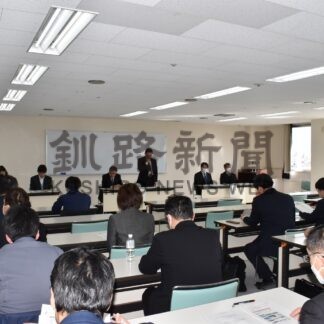 道東道全線開通周知を、道央圏でＰＲ　くしろ魅力発信協【釧路市】(2024-03-30)