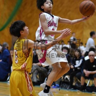中学春季バスケ　男子釧鳥取、女子釧鳥取西Ｖ【釧路町】(2024-04-30)