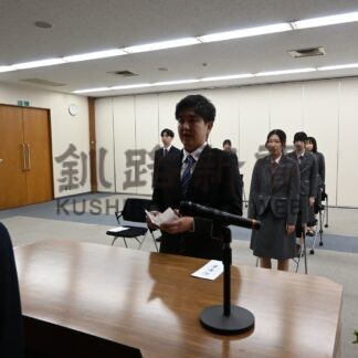 入社式、決意新た(2024-04-02)