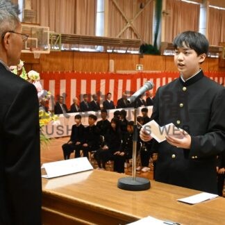 各校で入学式 新たな学び【釧路市】_1(2024-04-09)