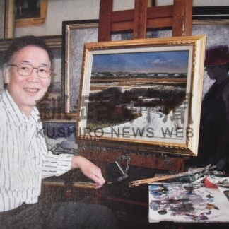扇谷作品 息吹感じて　１８日から初の追悼展【釧路市】(2024-05-03)