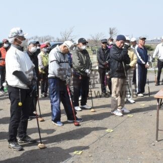 パークゴルフの季節到来　同好会がオープン大会【釧路市】(2024-05-04)