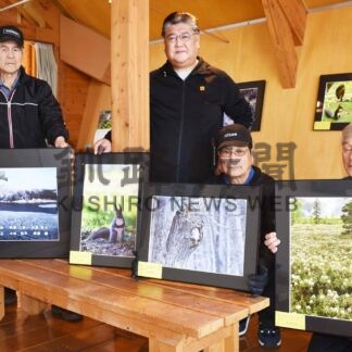 道東の動植物捉え　写真クラブ３３点展示【別海】(2024-05-14)