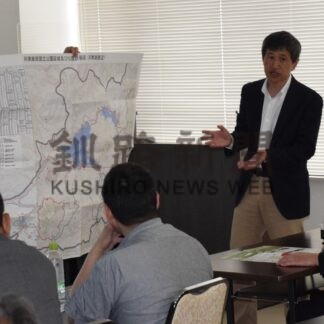 国立公園の特徴など説明　釧新懇話会、岡野氏が講演【釧路市】(2024-05-29)