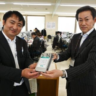 電話音声明瞭器、白糠町に寄贈　明治安田生命【白糠】(2024-06-24)