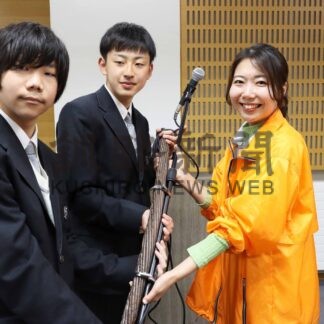 海底ケーブルマイクを寄贈　根室高の北方研【根室】(2024-06-14)