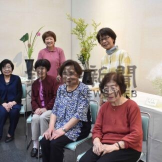年代幅広く個性豊か３８瓶　華道池坊釧路東北海支部が花展【釧路市】(2024-06-30)
