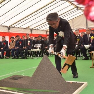 市立釧路病院で起工式　新棟着工11月、開院28年度【釧路市】(2024-06-03)