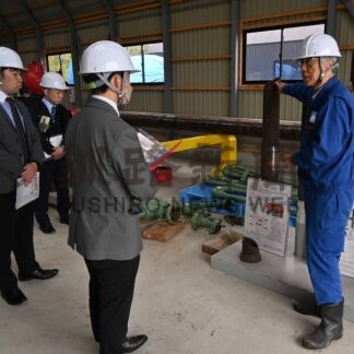 掘削技専の魅力紹介　進学媒体向け見学会【白糠】(2024-06-19)