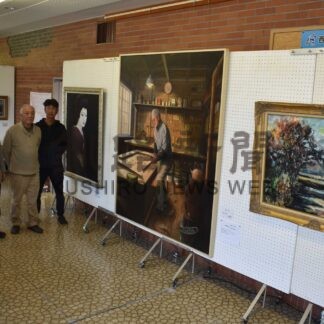油彩や水彩など力作並ぶ　西春別美術同好會が西美展【別海】(2024-06-04)