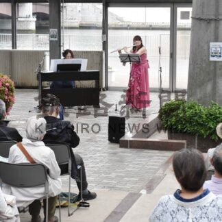 フルートとピアノで爽やかなメロディー　ＥＧＧミニコンサート【釧路市】(2024-06-21)