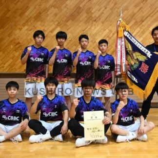 ＣＢＢＣ白糠 連覇　中体連バドミントン、女子はノーススター【釧路町】(2024-06-24)