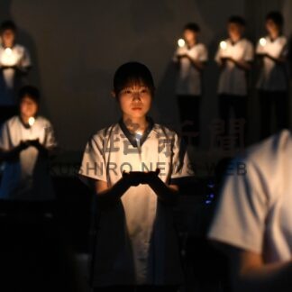 看護師目指す決意新た　釧路労災看護専門学校宣誓式【釧路市】(2024-07-22)