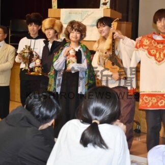 神奈川の高校生、領土学ぶ　千島連盟・福沢支部長講話【標津】(2024-07-02)