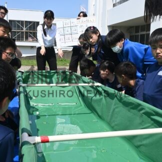津波のメカニズム附属６年生学ぶ　道教大釧路校生講師に【釧路市】(2024-07-12)
