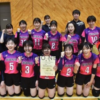 釧鳥取女子５年ぶり制覇　中体連バレー【釧路市】(2024-07-09)