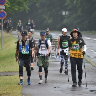 完歩目指しコースに挑戦　てしかが歩こうよ大会【弟子屈】(2024-07-13)