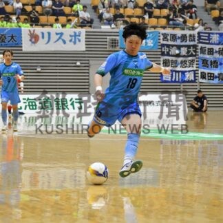 エスポラーダ白星　Ｆ２リーグ、ポルセイドに２－０【釧路市】(2024-07-22)