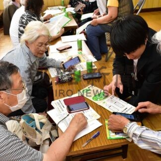 ＡＩ活用乗合タクシー　住民説明会、利便性を学ぶ【根室】(2024-07-12)