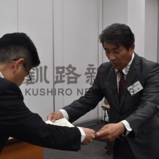 暴追運動推進協に根室署長感謝状　暴排意識高揚に尽力【根室】(2024-07-23)