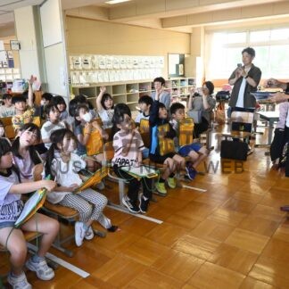 さくらまつりの舞台裏聞く　光陽小で出前授業【釧路市】(2024-07-02)