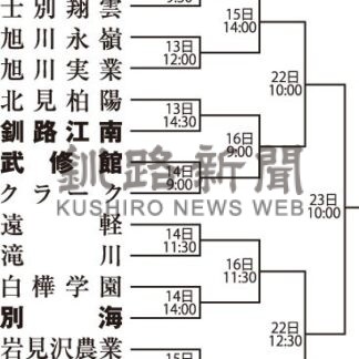 高校野球北大会あす開幕　釧根３校甲子園目指す_3(2024-07-12)