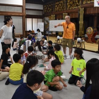 「寺子屋」で交流　子供たち思い出づくり【釧路市】(2024-08-12)