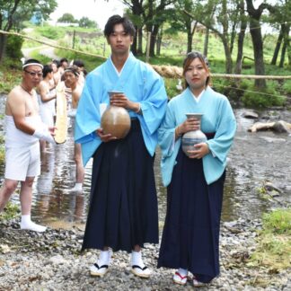 山車、町内を練り歩く　「水・キラリ」にぎわう【標津】_1(2024-08-06)