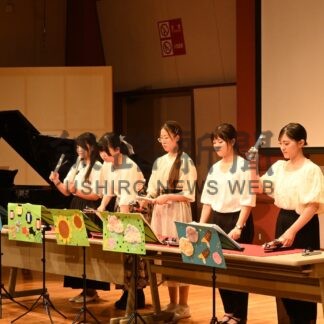 トーンチャイムの音色響く　短期大学コンサート【釧路市】(2024-08-13)