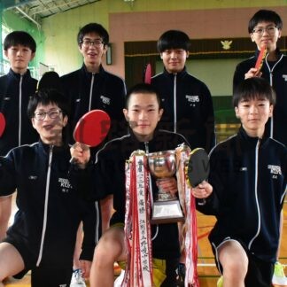 根室光洋卓球全国切符　中体連男子団体制覇、釧根勢で初の快挙【根室】(2024-08-09)
