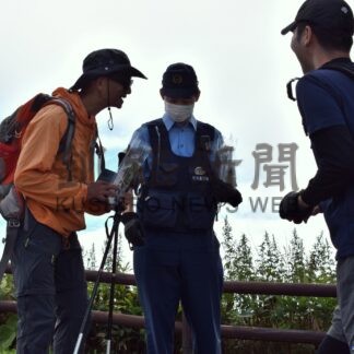 山岳遭難やクマに注意　弟子屈署が山の日で啓発(2024-08-12)