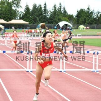 畠山３００障害 高校新　陸上国スポ予選【釧路市】(2024-08-12)