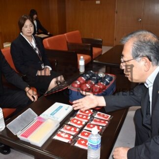 釧路市の障害福祉充実へ　綜合設備が７０万円相当の品寄贈【釧路市】(2024-08-09)