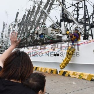 期待込め公海へ出漁　サンマ棒受け網一斉解禁(2024-08-11)