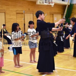 50周年で体験教室　釧路寿剣道少年団、式典参加者募集【釧路市】(2024-08-03)