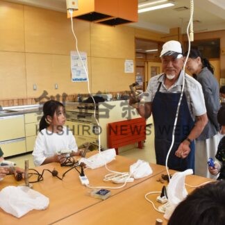 物づくり楽しい　東雲小でわくわく体験教室【釧路市】(2024-08-07)